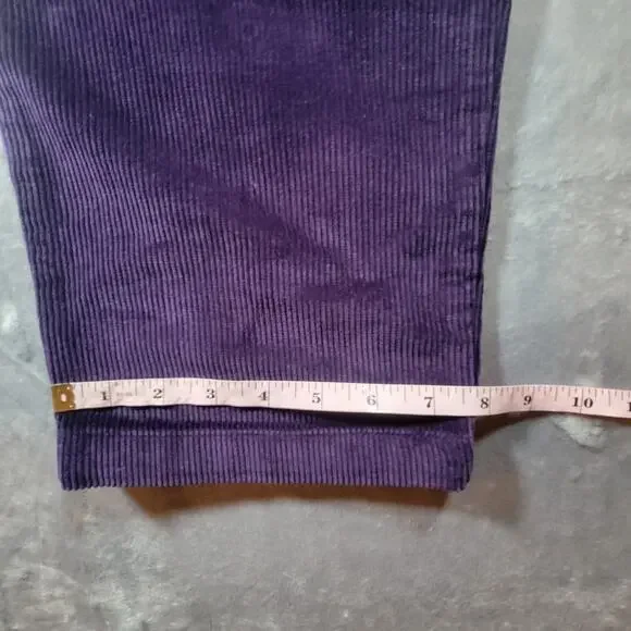 NWT J. Crew Mens 36x32 (31L) Corduroy Chino Pants Purple - Picture 8 of 10